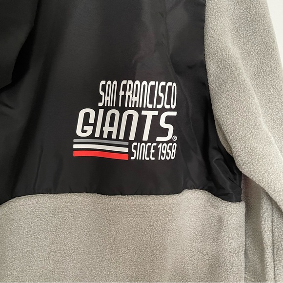 🎉HP🎉 San Francisco Giants 1/4 Zip Hoodie NWT - Picture 11 of 11